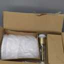 Depuley Battery Operated Wall Sconce: Set of 2 19.99" Wireless Wall Lights with Remote for Bedroom  Rechargeable 15 Colors Gold Wall Lamp for Living Room Hallway Decor