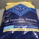 Blue Buffalo Life Protection Formula Natural Senior Dry Dog Food, Chicken and Brown Rice 34-lb (34 Pound (Pack of 1))