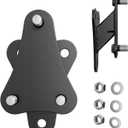 Spare Tire Relocation Bracket (Moving It 2" Up and 2" Out from Original Tire Mount), Spare Tire Spacer, Spare Tire Carrier, Spare Tire Carrier Mount Tire Carrier Compatible with 2007-2018 Wrangler JK