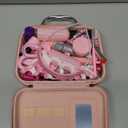 Pretend Makeup for Toddlers, Kids Pretend Makeup Kit for Girls Fake Makeup Toys with Cosmetic Bag, Play Makeup for Little Girls Age 3 4 5 6 7 Christmas Birthday Gifts Toys (Fake Makeup)