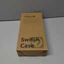 Younik Switch 2 Case Compatible with NS Switch 2 (2025), Carrying Case with 19 Game Card Slots, 4 in 1 Switch 2 Accessories Includes Shoulder Strap, Wrist Strap & Stickers (Purple)