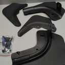 4Pcs New Version for Tesla Model Y Launch/Juniper Mud Flaps Accessories 2025 2026,Flexible Mudflaps Splash Guards All Weather Protector Fenders