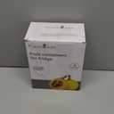 4 Pcs Fruit Storage Containers for Fridge (with Drain Basket) - Leak-Proof Food Containers, BPA-Free, Keep Fruits, Vegetables, Berries, and Meats Fresh for a Long Time, Dishwasher and Microwave Safe