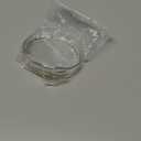 Chunky Gold and Silver Cuff Bracelets Sterling Silver Two Tone Open Bangles Double Layer Irregular Wave Hammered Texture Bracelet for Women