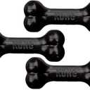 Kong Extreme Goodie Bone Dog Toy - (Medium, Black, 3 Pack)