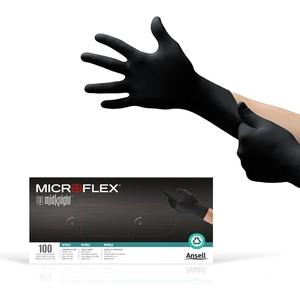 Ansell Microflex MK-296-XL MidKnight Disposable Nitrile Glove, S, 1000