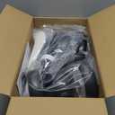 Colorful Lighting Baby Balance Bike Toys for 1 Year Old Boy Gifts, 10-36 Month Toddler Balance Bike, No Pedal 4 Silence Wheels&Soft Seat First Riding on Toys, One Year Old Boy Birthday Gifts. (Black)