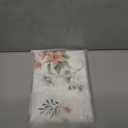 Cozaline Standard Size Pillowcases Set of 2, 100% Cotton Pillow Cases, French Pink Floral Pillow Covers, Soft Breathable Romantic Pillow Case with Envelope Closure (Standard, 20"x26") (Garden)