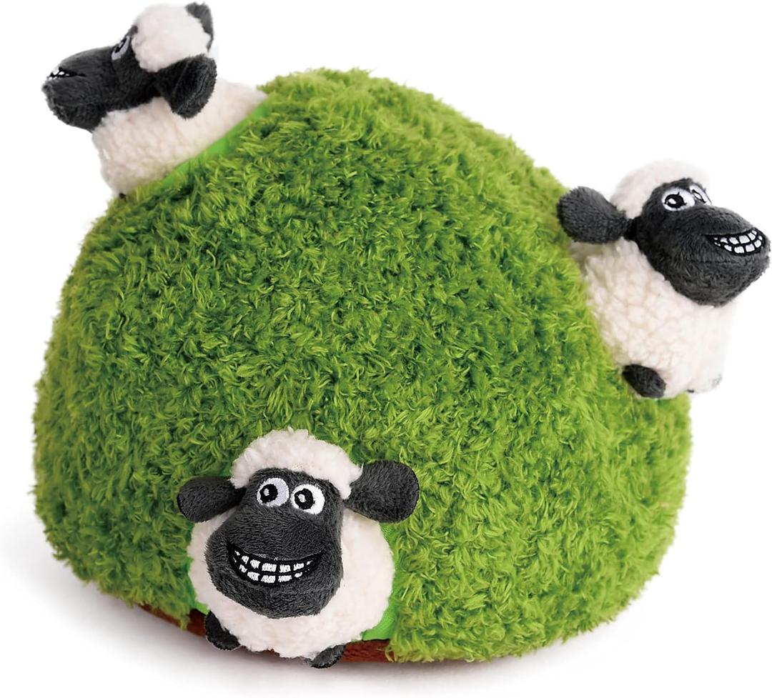 okegztoa Hide and Seek Dog Puzzle Puppy Toys, Interactive Squeaky Plush, Stuffed Toys for Dogs, Small Size(Sheep, Panda, Forest Animals) (Sheep)