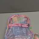 BTOOP Clear Mini Backpack Stadium Approved 12x6x12 for Kids Girls Small Transparent Backpacks Plastic See Through Bag Purse for Work Festival Security Travel