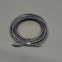 Amazon Basics USB C to USB C Cable Charger Cable, Nylon Braided Cord, 480Mbps Speed, USB-IF Certified, for Apple iPhone 16/15, iPad, Samsung Galaxy, Tablets, Laptops, 10 Foot, Dark Gray