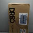 DREO Fan for Bedroom, 120° Oscillating Standing Fan, Quiet Pedestal Fan with DC Motor, 9 Speeds, 4 modes, 20dB, 120° Manual Vertical, 37-42" Adjustable Height, 9H Timer, White