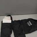 Black Waterproof Rain Boot Shoe Cover with Reflector (1 Pair) S