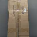 Aipsun 48in Vanity Light Black Bathroom Vanity Lighting Fixtures 6 Light Bathroom Light Fixtures with Clear Glass Shade (Exclude Bulb)