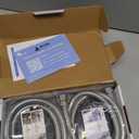 Arofa Handheld Bidet Sprayer for Toilet - 2 Pack Bidets Faucet for Existing Toilets Cloth Diaper Jet Sprayer, Stainless Steel Muslim Shower with Bidet Hose for Feminine Wash (Brushed Nickel)