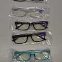 Gaoye Professional Reading Glasses for All Day - Computer Readers with Blue Light Protection - Value Pack (A1-5 Pack Mix Color)