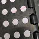 Delxo 13 inch 2 Pack Folding Step Stool, Non-Slip Foldable Stools Up to 300 LBS, Step Stool with Handle, Lightweight Collapsible stools for Kitchen, Bathroom, Bedroom, Garden (Black)