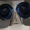 VR Headset for Phone, Virtual Reality Glasses with Bluetooth Headphones for Adults and Kids Play 3D VR Games Movies (White VR Only)