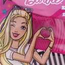 9 x Brush Buddies Barbie Kids Flossers, 36 Count, Pink Dental Floss Picks for Children, Bubble Gum Flavor, Fun Oral Care, Easy Grip, Tooth Cleaning, Toddler Dental Flossers, Barbie Themed.