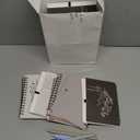 20 Sets Coworker Christmas Gifts Bulk Thank You Spiral Notebook with Sticky Notes Inspirational Quotes Pen Employee Appreciation Gifts for Coworker Teacher Groups Office Staff (Fresh Color)