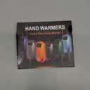 Hand Warmers Rechargeable, 14000mAh Electric Hand Warmer 2 Pack Dual-Sided Heating 17Hrs Warmth Max 131 USB-C Portable Pocket Heater for Raynauds, Hunting, Golf, Camping