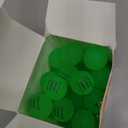 24 Pcs Christian Glow in the Dark Bouncy Balls Easter Jesus Bible Verse Rubber High Bouncing Balls Christian Party Favor Religious Classroom Gifts (Bible, Green)