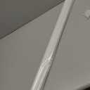Lineshading 2 Sets Door Sweep Plastic PVC 1 3/4" x 36" Slide on Bottom Exterior Door Seal Strip for Weather Stripping Draft Stopper (White)