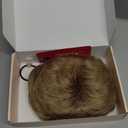 REECHO Hair Topper, Short Wiglet Hair Topper for Women with Thinning Large Coverage Synthetic Top Crown Hairpiece for Women - Dark Blonde