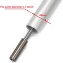 Pole Saw Attachment + Extension Pole Attachment Compatible with 125LDx 128DJx 128LDx 323LD 324LDx 325LDx 326LDx and 327LDx power head or trimmer head Silvery PA1100 575261201