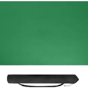 Alangduo Large Board Game Mat(Green, 3.5'x5.5'), Anti-Slip, Noise-Reducing Table Cover for Board Games, Poker, Mahjong, Dominoes, Dice and Card Games