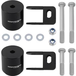 maXpeedingrods 3" Leveling Lift Kit for Ford F-250 F-350 Super Duty 4WD 2005-2024, Front Lift Aluminum Spacers with Shock Extender