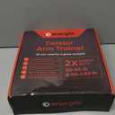 Twister Arm Trainer | Chest Workout Equipment Also for Biceps, Shoulders, Forearms, Back, Legs; Arm Chest Trainer for Men, Women, Beginners, Pros | 2 Spring Sets, 6 Resistance Levels (Blue) (Red)