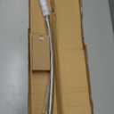 Adjustable Curved Shower Rod, 42-72 inches Extra Wide Shower Curtain Rod, Rust proof, Premium Stainless Steel, Curved Shower Curtain Rod for Bathroom, Need to Drill, Silver