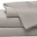 Cozy Earth Luxury Bed Sheet Set - 100% Viscose from Bamboo Fabric, Ultra-Soft & Breathable, Fits Regular & Deep Pocket Mattresses up to 20" - 4 Pieces Split King Sheet Set Dove Grey