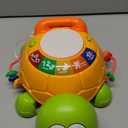 Baby Toys 6 to 12 Months, Musical Turtle Crawling Baby Toys for 12-18 Month, Early Learning Educational Toy with Light & Sound, Birthday Toy for Infant Toddler Boy Girl 7 8 9 10 11 month 1-2 Year Old (Orange)