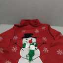 Women Red Sweater, L Size, Snowman
