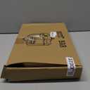 Carbonized Squirrel Feeder, Large Squirrel Feeders for Outside Funny Squrrill Nuts Bar, Durable Wooden Chipmunk House Box for Corn Peanuts (brown)