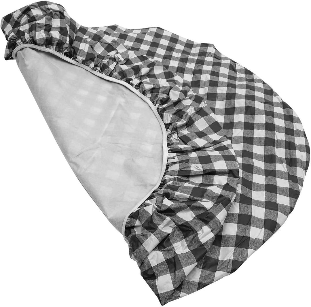 Waterproof PVC Round Tablecloth Heavy Duty Plastic Table Cover for Weddings and Parties Floral Design 60 Inch Elastic Table Decor Waterproof PVC Round Tablecloth Heavy Duty Plastic Table Cover for Weddings and Parties Floral Design 60 Inch Elastic Table Decor