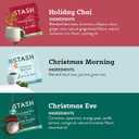 Stash Tea Holidays Are Here Variety Pack Sampler Assortment - Caffeinated, Non-GMO Project Verified Premium Tea with No Artificial Ingredients, 18 Count (Pack of 6) - 108 Bags Total