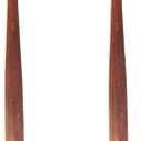 luzen 2Pcs Metal Baseball Bat Holders Wall Mount Baseball Bat Display Hanger Rack Stand Bat Holder Organizer for Baseball Bat Hanging Display, Black