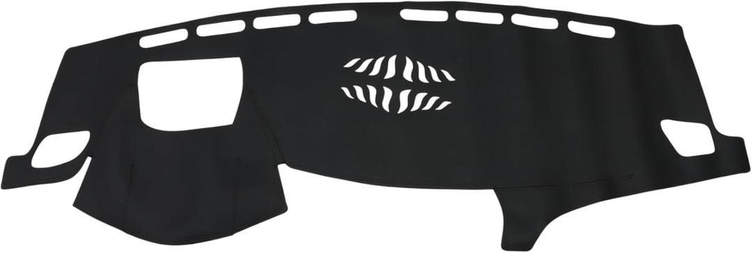 Faux Leather Dashboard Cover for BMW X3 2011-2016 with Hud Dashboard Mat Anti-Slip Sun UV Heat Shield Protection Black 1 Pc