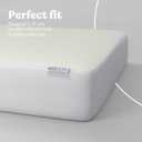 Graco Premium Waterproof Crib and Toddler Mattress Protector (1 Pack) GREENGUARD Gold Certified, Machine-Washable & Dryer-Friendly, Waterproof Sleep Surface, Fits Baby Crib & Toddler Bed Mattress