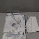 Shower Curtain Blue Eucalyptus Shower Curtains for Bathroom, Watercolor Leaf Shower Curtain Sets Waterproof Plant Shower Curtain Leaves Fabric Cloth Bathroom Curtains 72x72 inch with Hooks