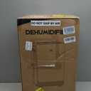 4500 Sq. Ft Dehumidifier for Basement Quilt Compressor Dehumidifiers for Home with Drain Hose, Energy Efficient, Intelligent Humidity Control, Dehumidifier for Bathroom, Bedroom, Office