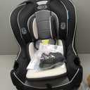 Graco Extend2Fit Convertible Car Seat, Rear and Forward Facing Car Seat with Adjustable Extension Panel for Extra Legroom, Great Gift for Baby Shower or Baby Registry, Gotham MFD:  11/11/2025