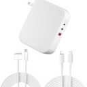 Mac Book Pro Charger, 160W 3-Port GaN Wall Charger Magnetic 3T Cable for Mac Book air/pro 2023 2022 2021 M2 M1(13''14''16inch) not for M3, Fast Charging Power Adapter for iPad Pro, Phone and More