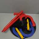 YONAR Sports Outdoor Indoor Rubber Horseshoes Set | Includes 4 Horseshoes, 2 Pegs, 2 Rubber Mats, 2 Red Plastic dowels, 1 Mesh Bag | Perfect for Beach, Parks, Picnics, Backyard, Fun for Kids Adults