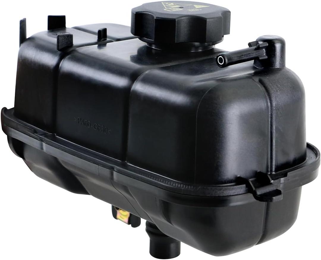 68364312AC Coolant Recovery Tank with Cap for 2018-2024 Jeep Wrangler 2.0L L4 Engine Coolant Recovery Bottle Replace 68364312AA 68364312AB