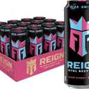 Reign Total Body Fuel, Sour Gummy Worm, Fitness & Performance Drink, 16 Fl Oz (Pack of 12)