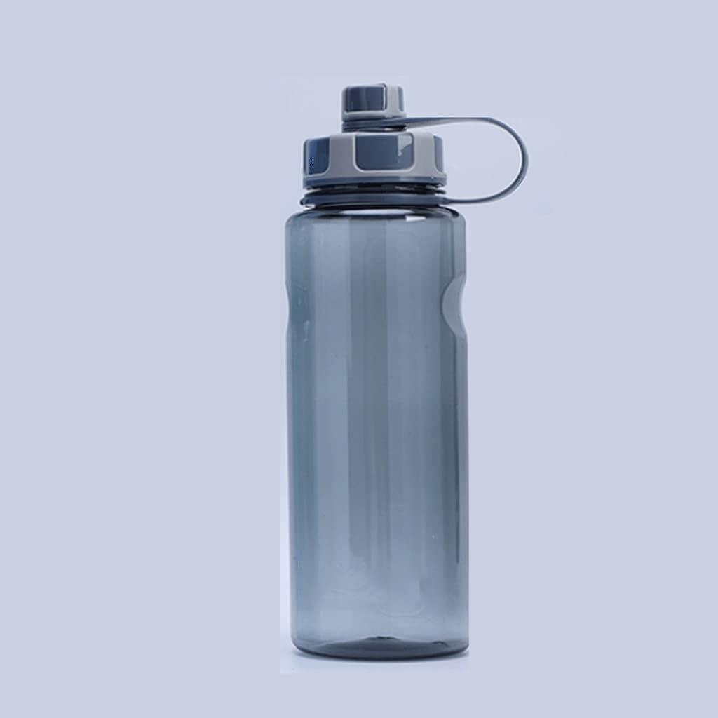 Water Bottle Sports Water Bottle Large Capacity 33.8/50.7/67.6oz Wide Mouth Leak-Proof BPA-Free Food Grade Water Jug,Sports Water Jug Water Jug (Color : Gray, Size : 1000ML)
